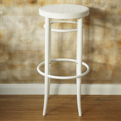 Thonet Barhocker weiß