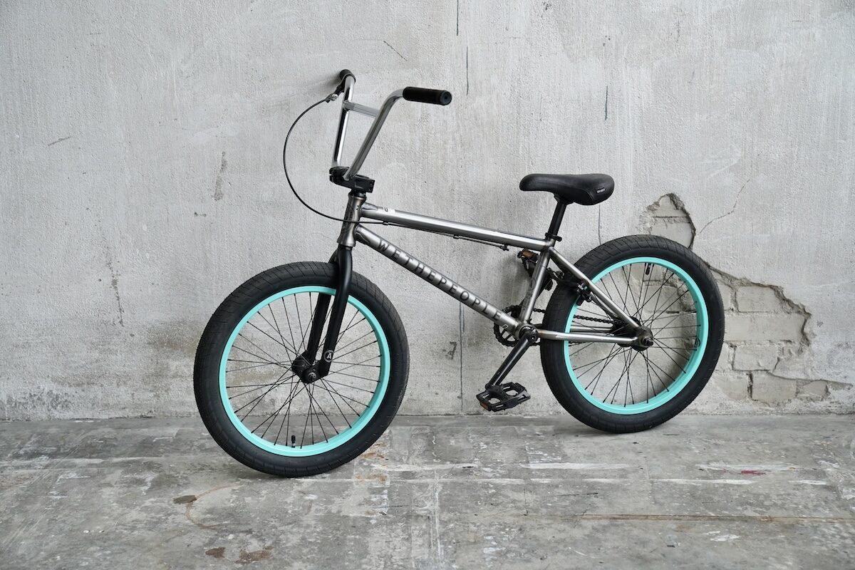 BMX 4 Metall Natur Chrom Fahrräder
