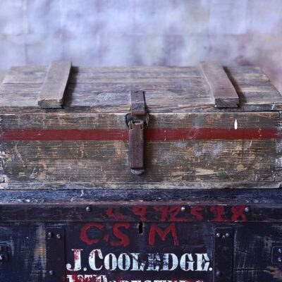 Holzkiste grau 6 Werkstatt