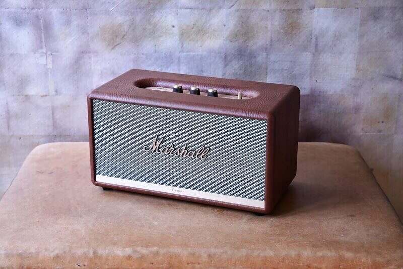 Marshall Stanmore Bluetooth Lautsprecher cognac