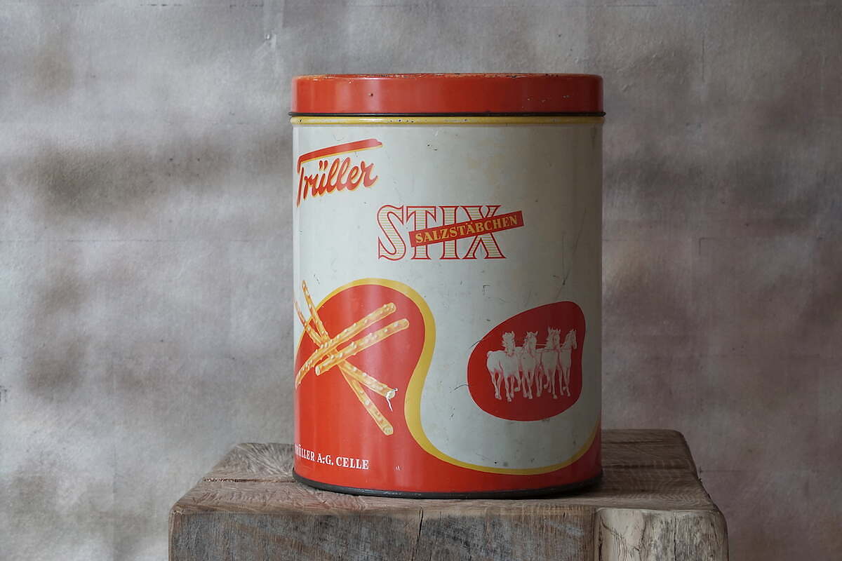 Blechdose orange weiss - Image 2