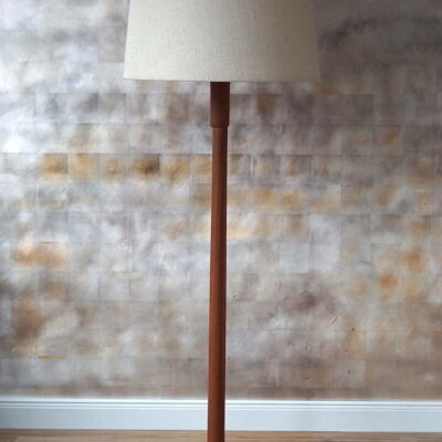 Stehlampe Teakholz