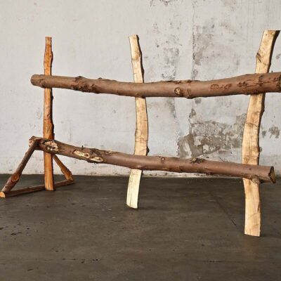 Zaun Holz Element Natur