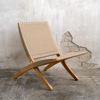 Gartenstuhl Hansen Holz Geflecht